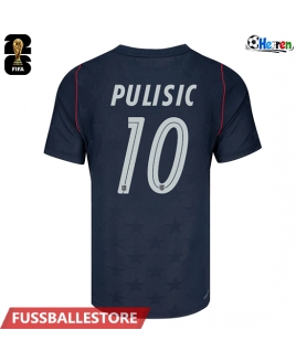Günstige Vereinigte Staaten Christian Pulisic #10 Auswärtstrikot WM 2026 Kurzarm
